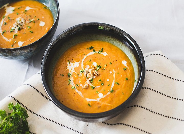 Cách nấu cháo bò bí đỏ cho bé bổ mắt và giàu vitamin A