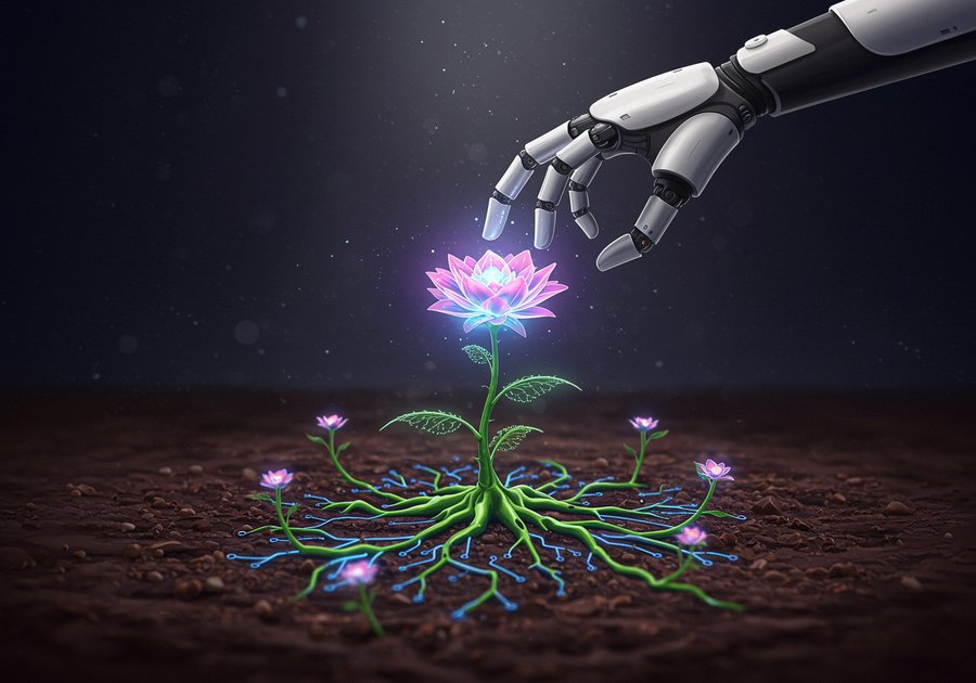 content thủ công và content AI