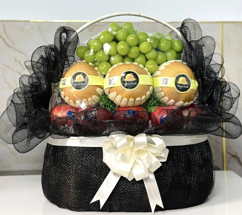 giỏ trái cây phúng điếu theo vùng miền